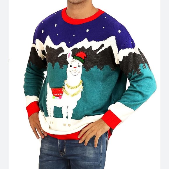 Ugly Christmas Sweater Other - Ugly Christmas Lama Sweater Plus size  Sz XXxL